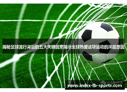 揭秘足球流行背后的五大关键因素揭示全球热爱这项运动的深层原因