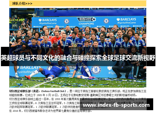 英超球员与不同文化的融合与碰撞探索全球足球交流新视野